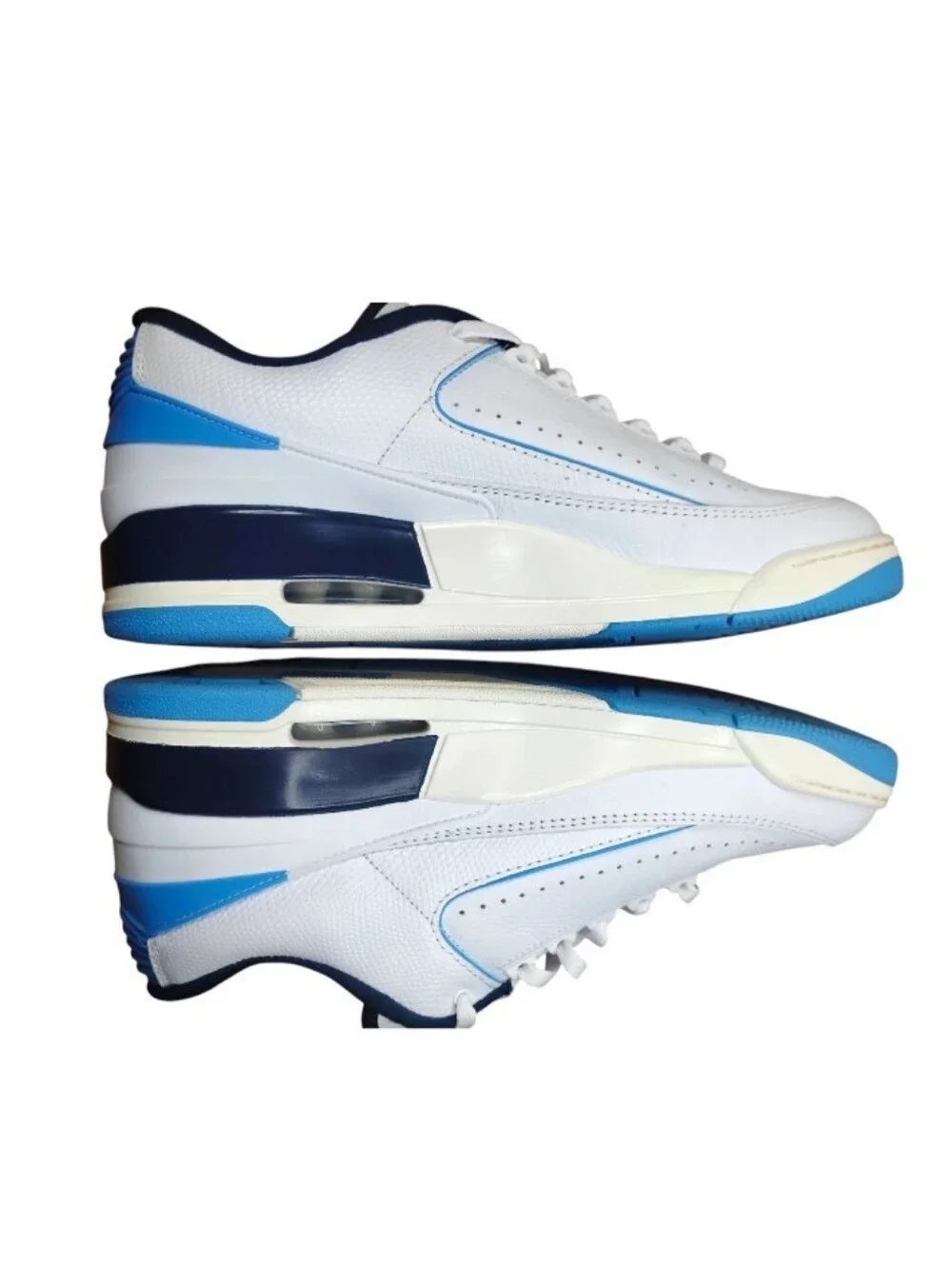Nike Air Jordan 2/3 UNC Men's Size 13 White/Blue FD0383-144